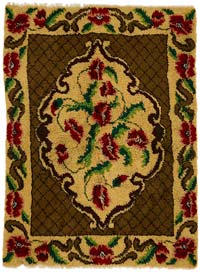 Vintage Anatolian Tulu Rug - 5' 1" x 6' 9" (61" x 81")