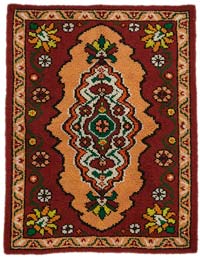 Vintage Anatolian Tulu Rug - 5'  x 6' 8" (60" x 80")