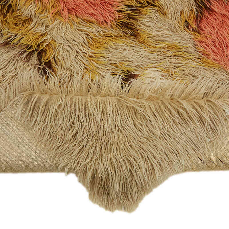 Vintage Anatolian Tulu Rug - 5' 3" x 7' 1" (63" x 85") - K0079078