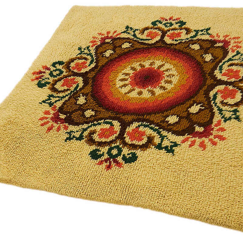 Vintage Anadolu Tülü - 146 cm x 157 cm - K0079080