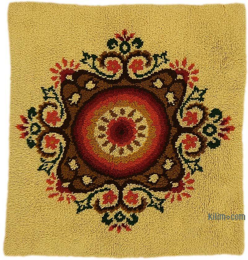 Vintage Anadolu Tülü - 146 cm x 157 cm - K0079080