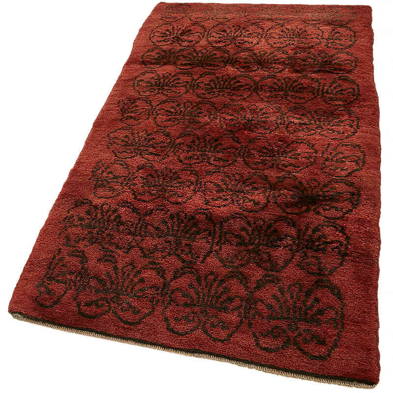 Vintage Anatolian Tulu Rug - 3' 5" x 7' 4" (41" x 88") - K0079083