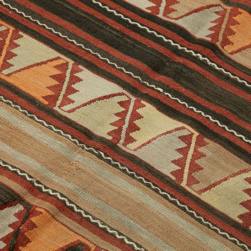 Vintage Anatolian Kilim Rug - 4' 10" x 7' 8" (58" x 92") - K0079091