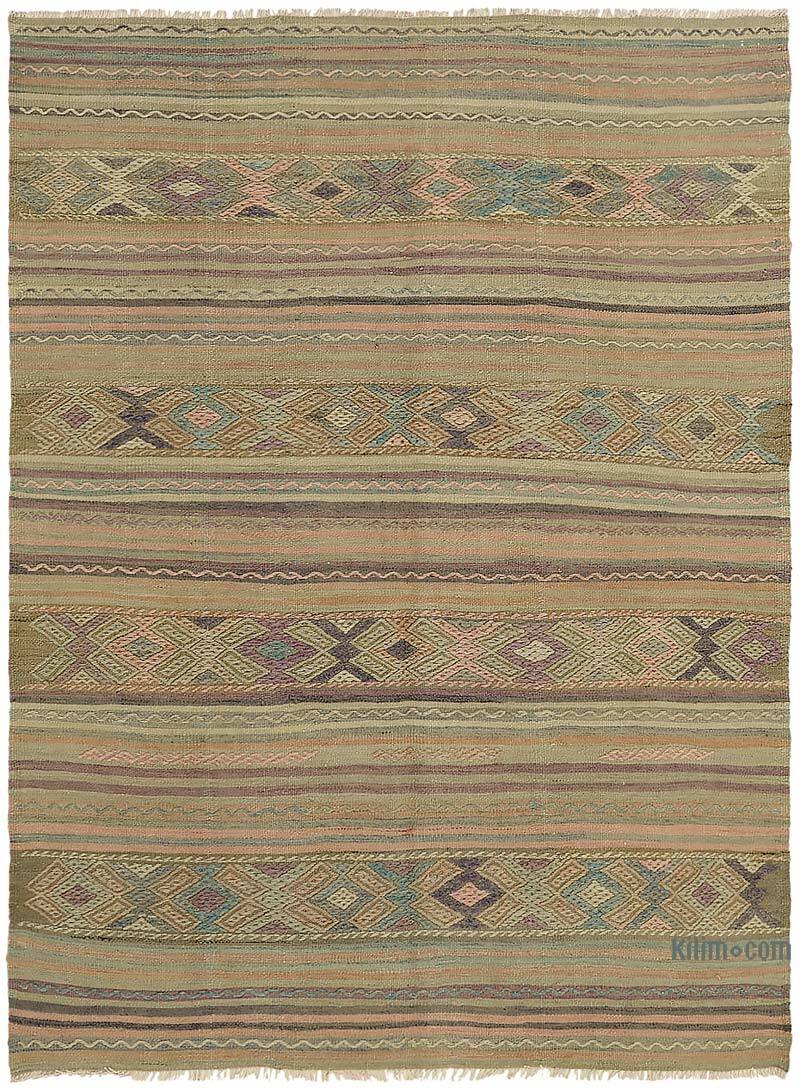 Alfombra Vintage Anatolian Kilim - 170 cm x 222 cm - K0079093