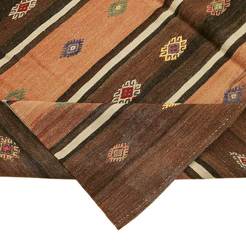 Vintage Anatolian Kilim Rug - 6' 1" x 10' 6" (73" x 126") - K0079103