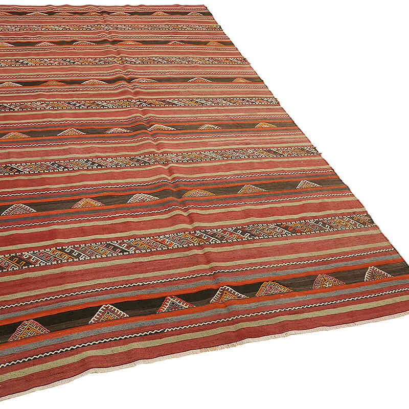 Alfombra Vintage Anatolian Kilim - 167 cm x 292 cm - K0079108