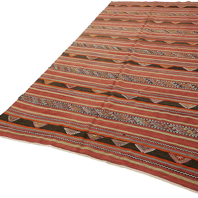 Alfombra Vintage Anatolian Kilim - 167 cm x 292 cm - K0079108