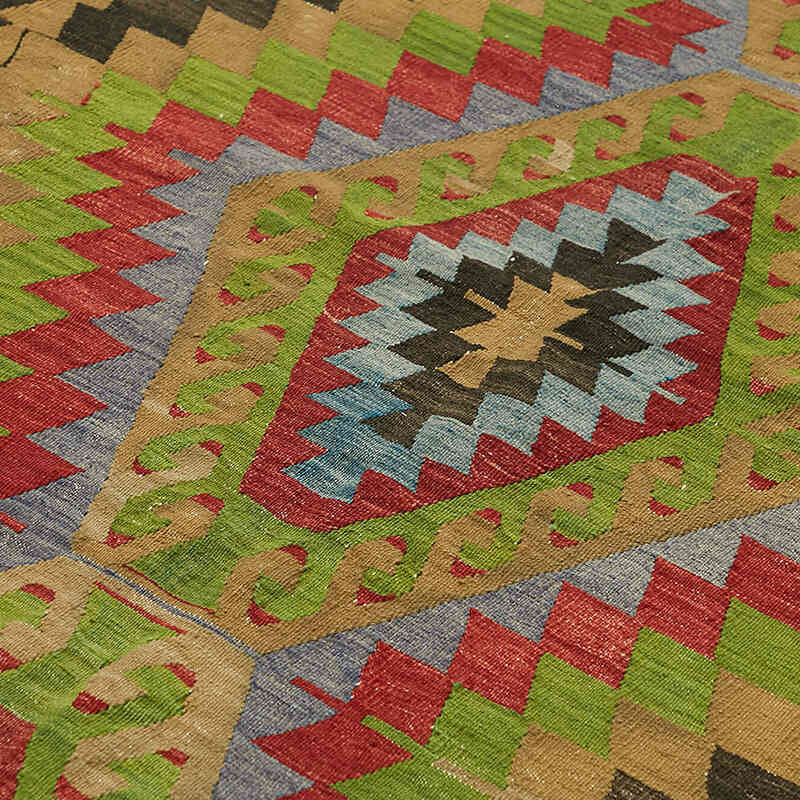 Alfombra Vintage Anatolian Kilim - 190 cm x 292 cm - K0079115