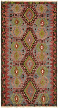 Vintage Anadolu Kilim - 168 cm x 298 cm
