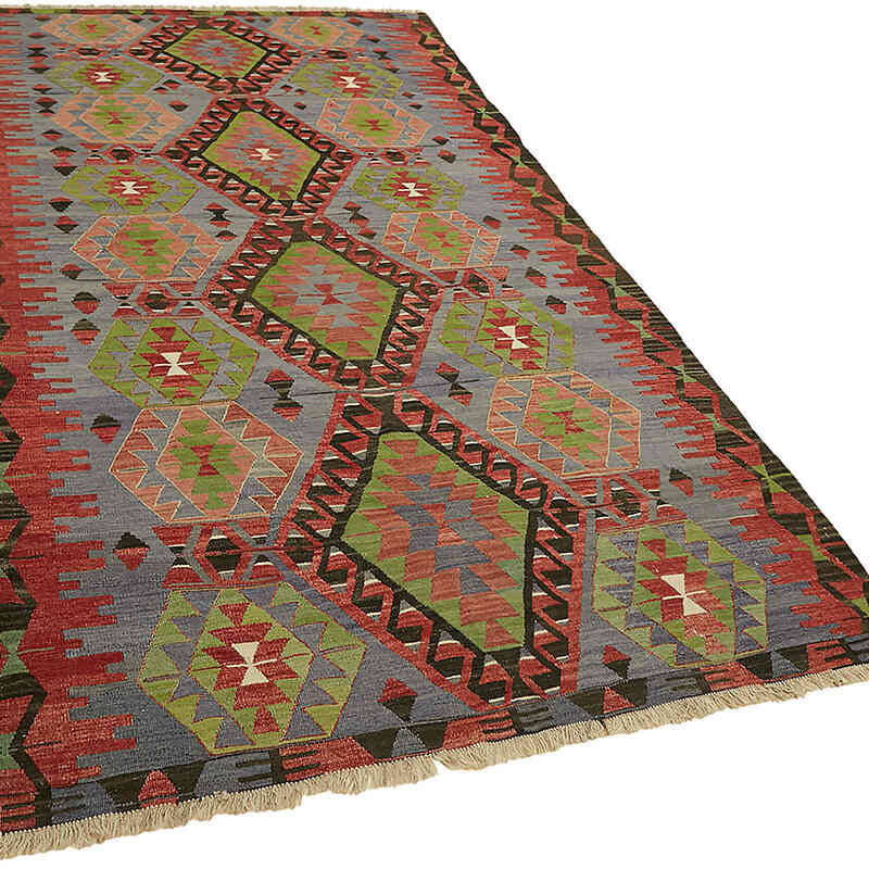 Alfombra Vintage Anatolian Kilim - 168 cm x 298 cm - K0079116