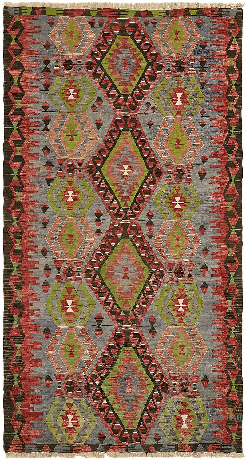 Alfombra Vintage Anatolian Kilim - 168 cm x 298 cm - K0079116
