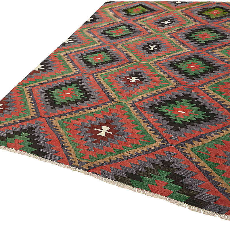 Vintage Anadolu Kilim - 202 cm x 284 cm - K0079123