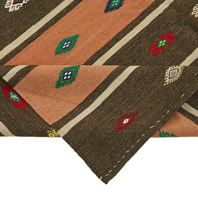 Vintage Anatolian Kilim Rug - 5' 8" x 10' 4" (68" x 124") - K0079124