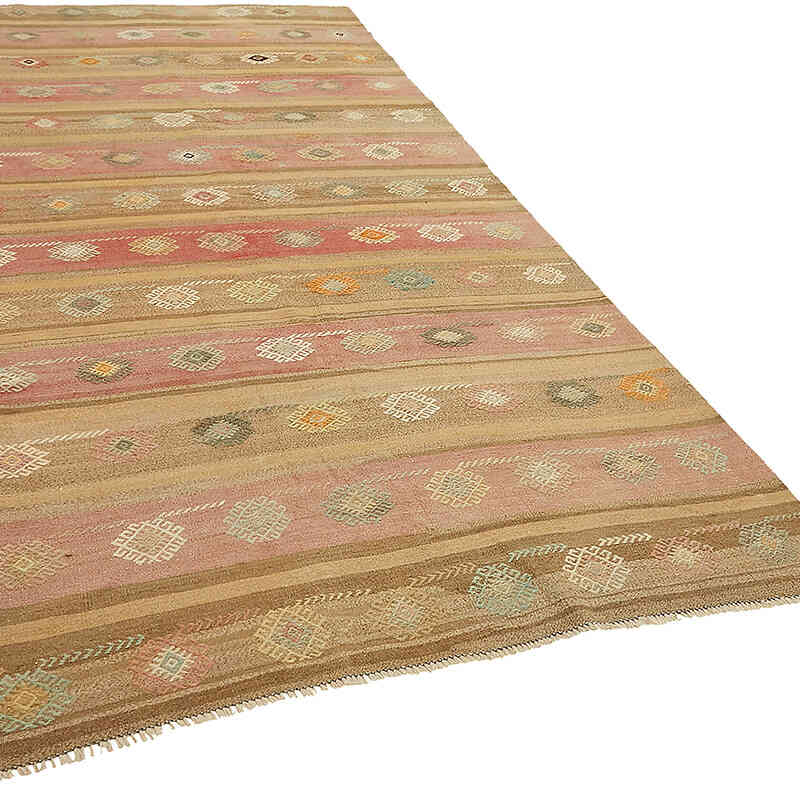 Alfombra Vintage Anatolian Kilim - 180 cm x 326 cm - K0079126