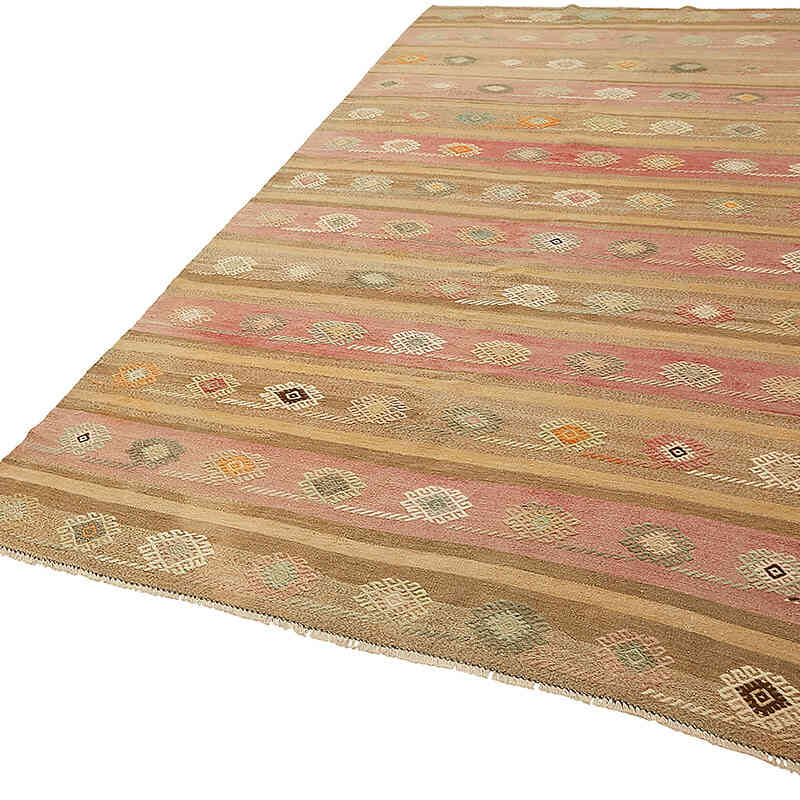 Alfombra Vintage Anatolian Kilim - 180 cm x 326 cm - K0079126