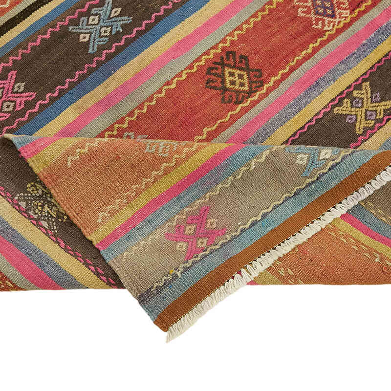 Vintage Anatolian Kilim Rug - 6' 2" x 8' 6" (74" x 102") - K0079127