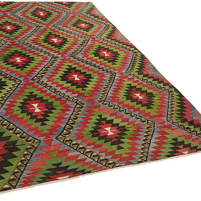 Vintage Anadolu Kilim - 204 cm x 342 cm - K0079128
