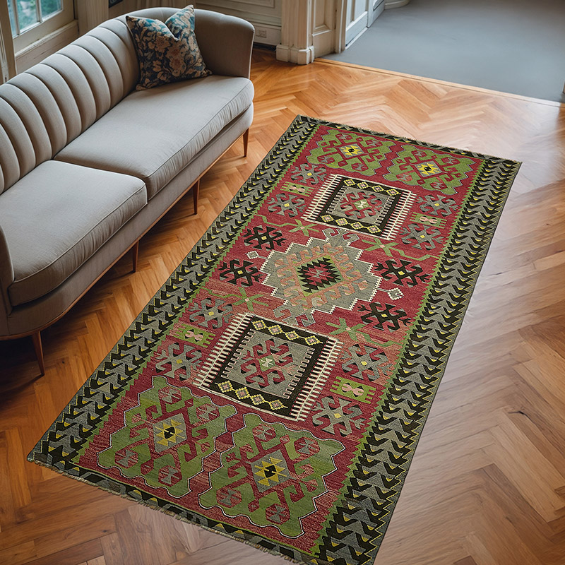 Vintage Anadolu Kilim - 158 cm x 309 cm - K0079131