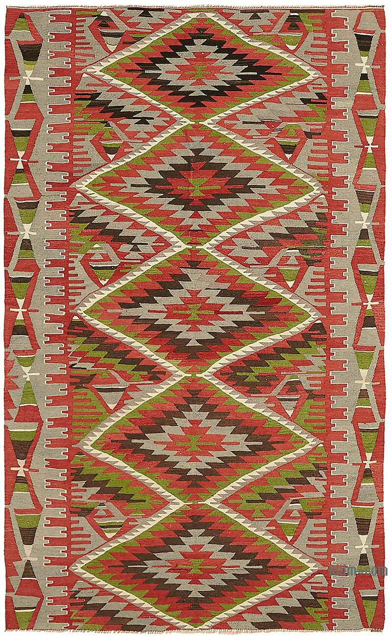 Alfombra Vintage Anatolian Kilim - 178 cm x 286 cm - K0079133