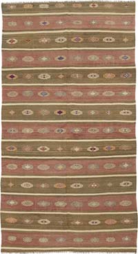 Vintage Anadolu Kilim - 167 cm x 305 cm