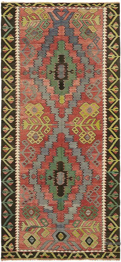 Vintage Anadolu Kilim - 143 cm x 300 cm