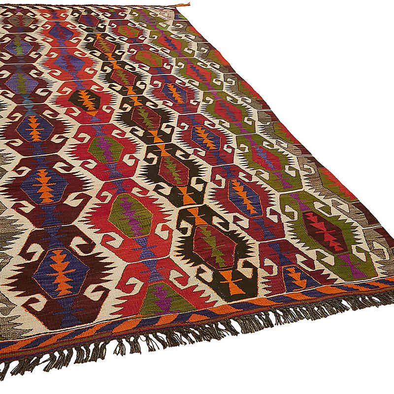 Vintage Mut Kilim Rug - 5' 10" x 10' 4" (70" x 124") - K0079138