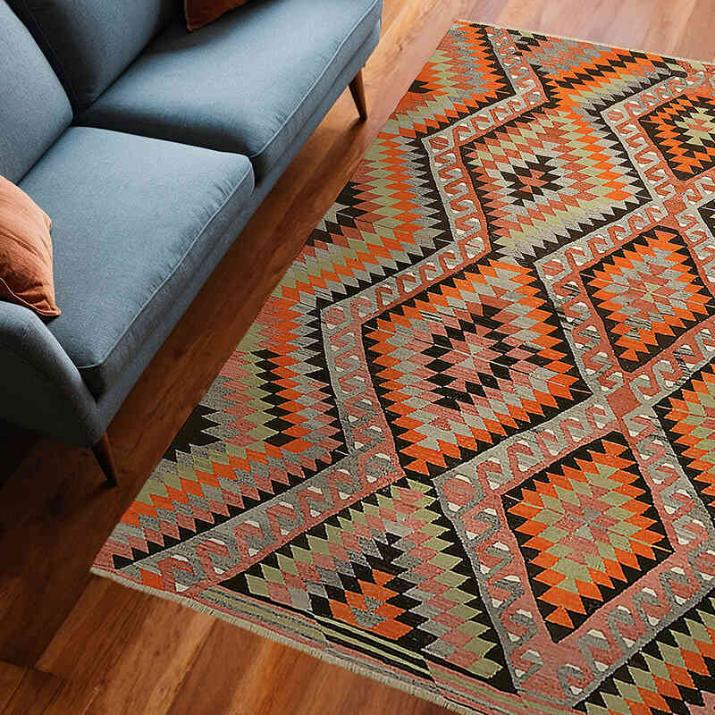 Vintage Anadolu Kilim - 184 cm x 234 cm - K0079141