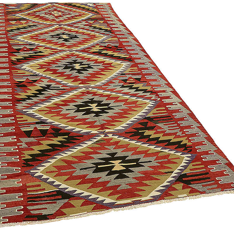 Vintage Anadolu Kilim - 150 cm x 297 cm - K0079143