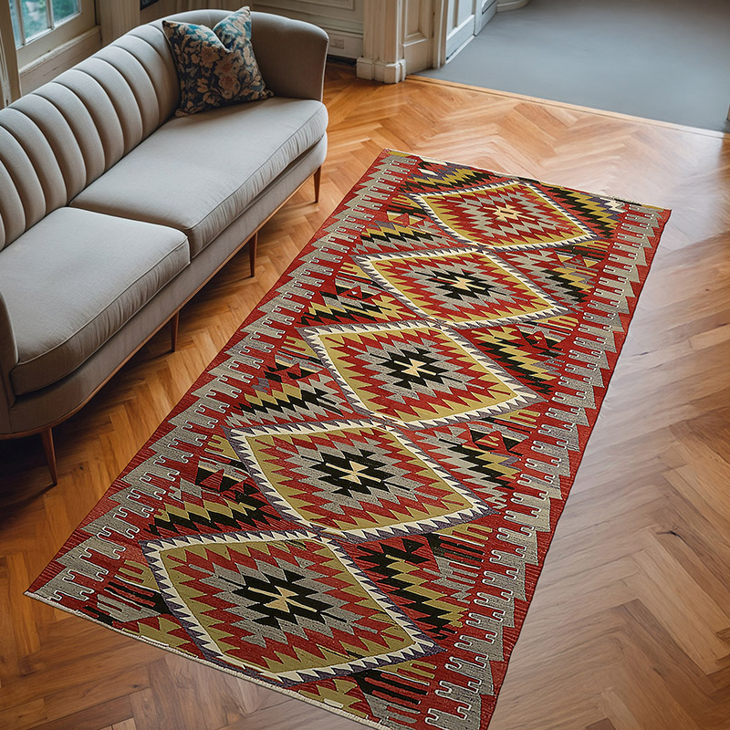 Vintage Anadolu Kilim - 150 cm x 297 cm - K0079143