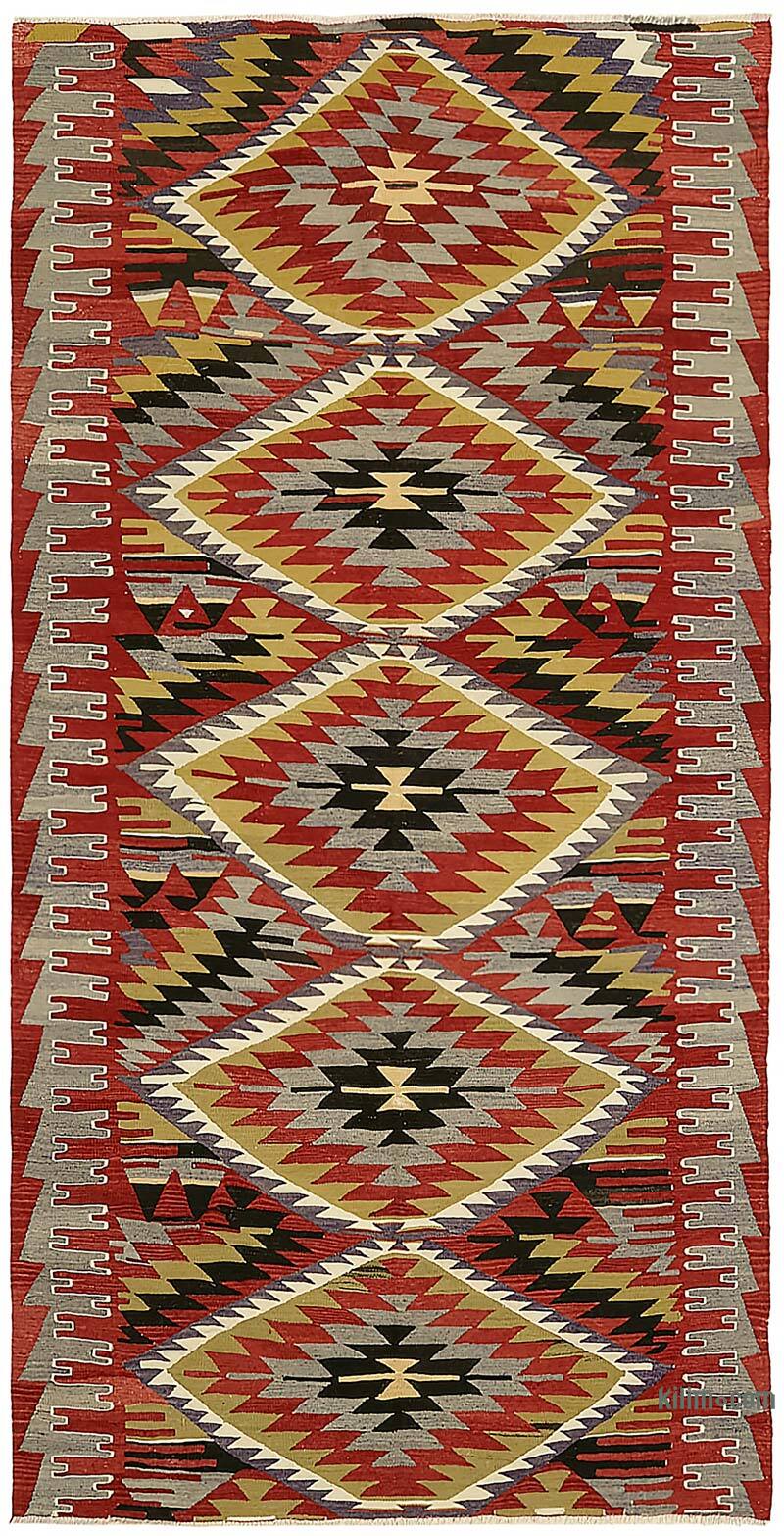 Vintage Anadolu Kilim - 150 cm x 297 cm - K0079143