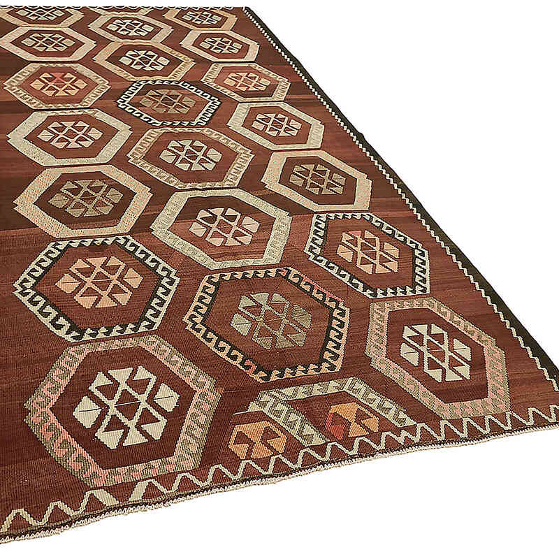 Vintage Anadolu Kilim - 178 cm x 355 cm - K0079144