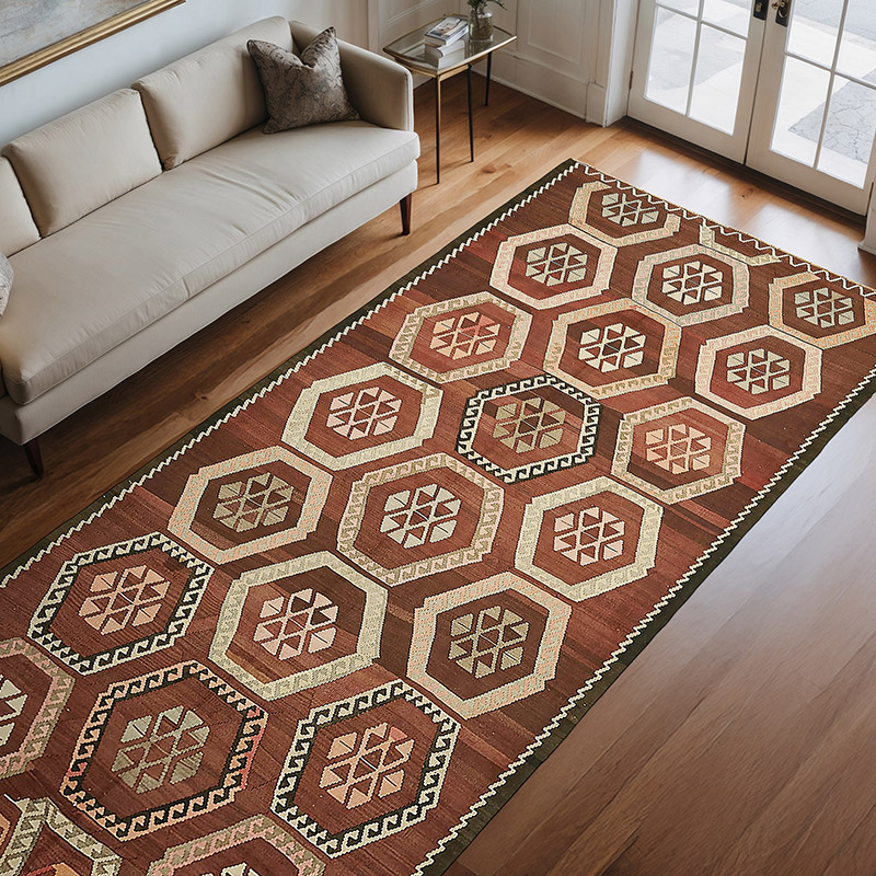 Vintage Anadolu Kilim - 178 cm x 355 cm - K0079144