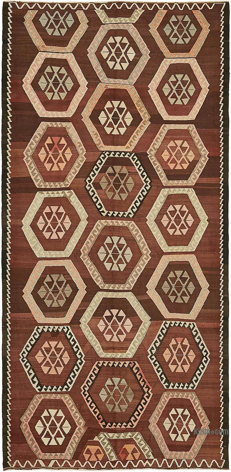Vintage Anadolu Kilim - 178 cm x 355 cm - K0079144