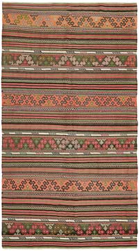 Vintage Anatolian Kilim Rug - 5' 3" x 10' 1" (63" x 121")