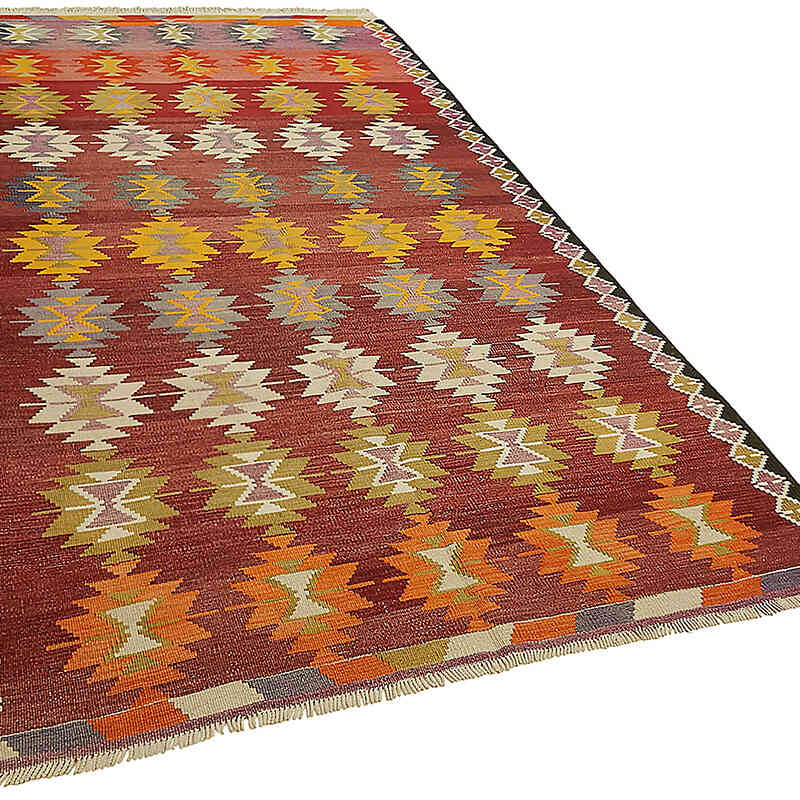 Alfombra Vintage Anatolian Kilim - 174 cm x 310 cm - K0079155