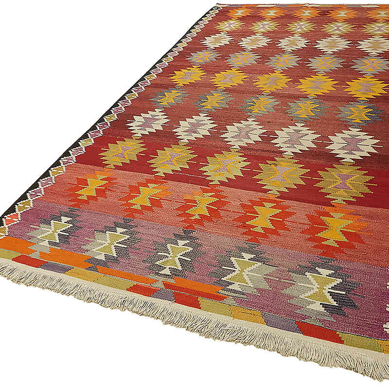 Alfombra Vintage Anatolian Kilim - 174 cm x 310 cm - K0079155