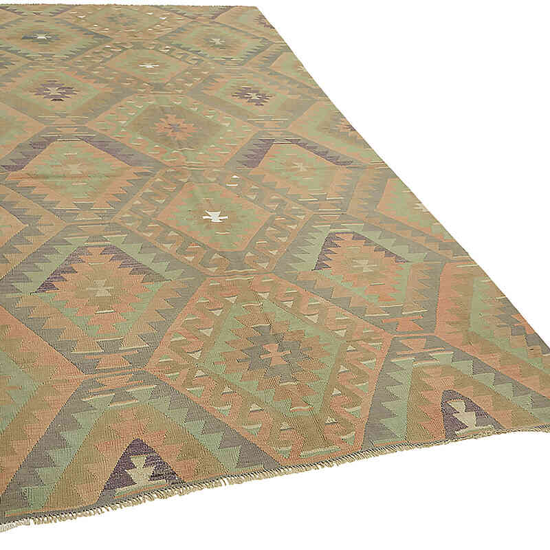 Alfombra Vintage Anatolian Kilim - 183 cm x 322 cm - K0079158