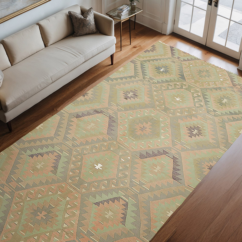 Alfombra Vintage Anatolian Kilim - 183 cm x 322 cm - K0079158