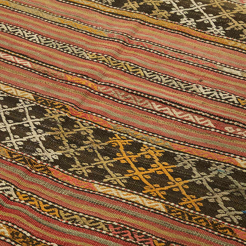 Alfombra Vintage Anatolian Kilim - 156 cm x 257 cm - K0079161