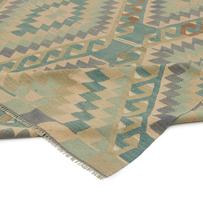 Alfombra Vintage Anatolian Kilim - 200 cm x 356 cm - K0079165