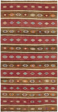 Vintage Anadolu Kilim - 162 cm x 305 cm