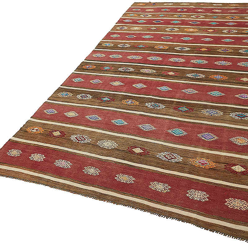 Vintage Anatolian Kilim Rug - 5' 4" x 10'  (64" x 120") - K0079168