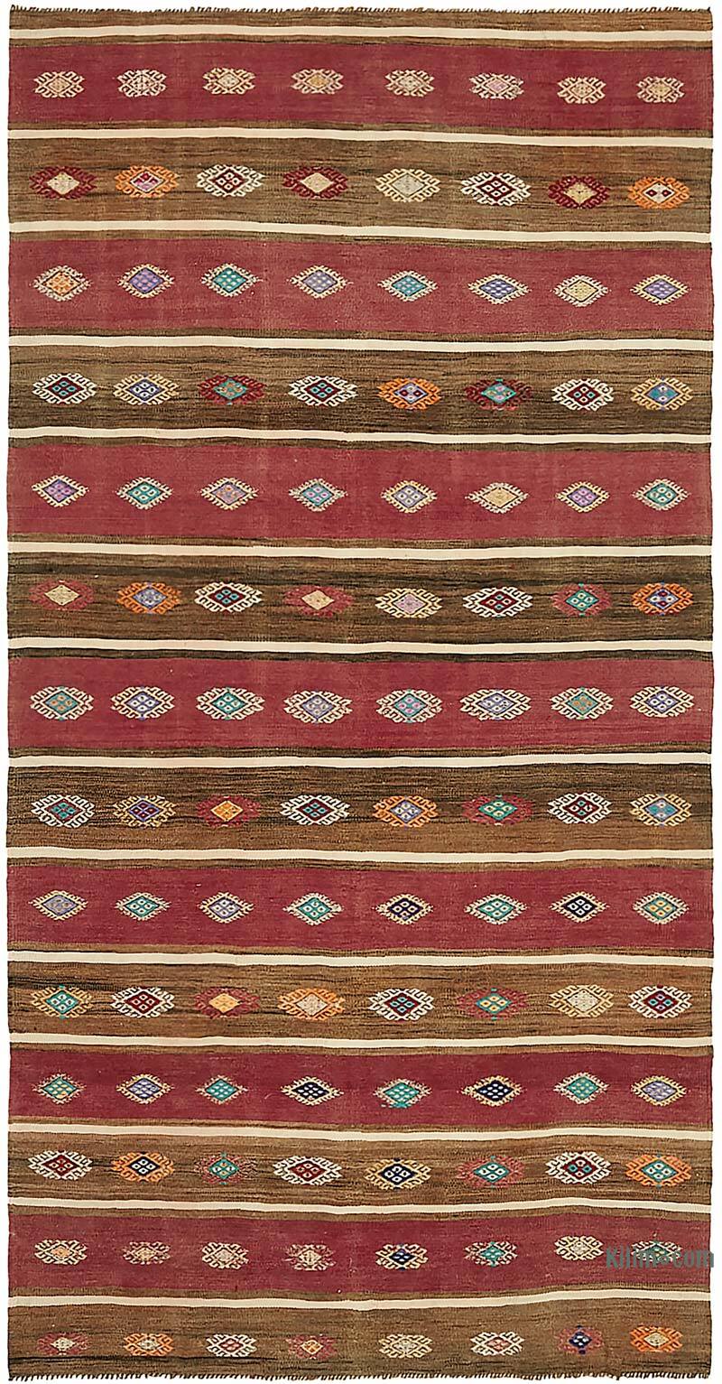 Vintage Anatolian Kilim Rug - 5' 4" x 10'  (64" x 120") - K0079168