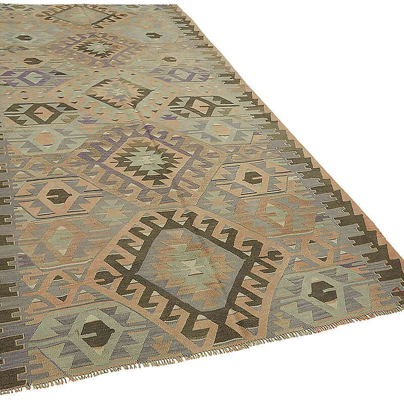 Vintage Anatolian Kilim Rug - 5' 6" x 10' 10" (66" x 130") - K0079177
