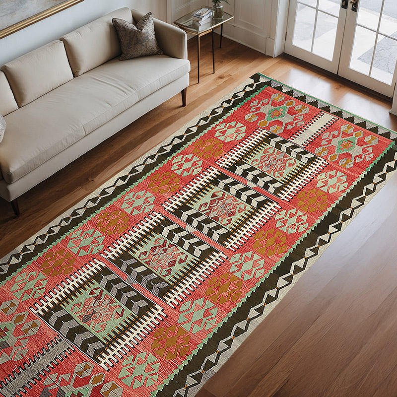Vintage Anadolu Kilim - 177 cm x 352 cm - K0079184