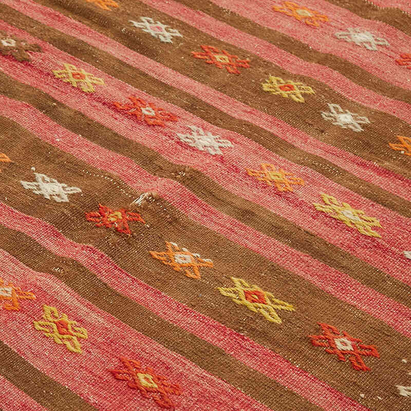 Vintage Anatolian Kilim Rug - 6' 8" x 10' 9" (80" x 129") - K0079187
