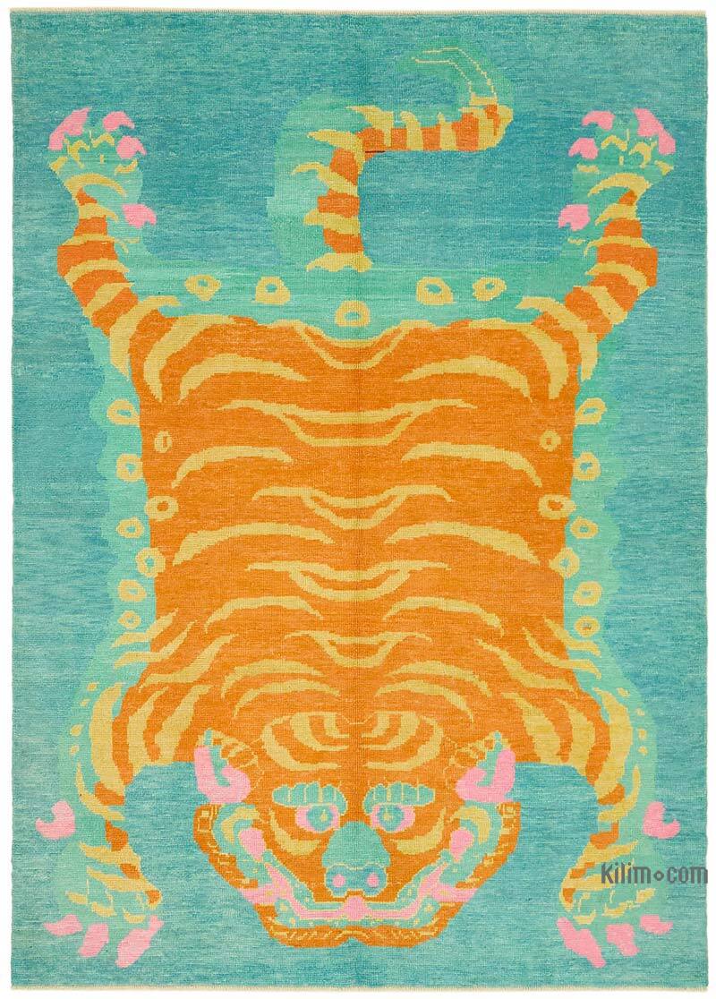 Yeni Kaplan Desenli Halı - 220 cm x 310 cm - K0079190