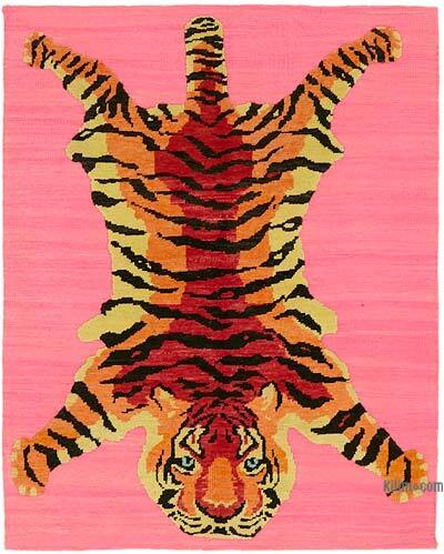 Yeni Kaplan Desenli Halı - 145 cm x 183 cm