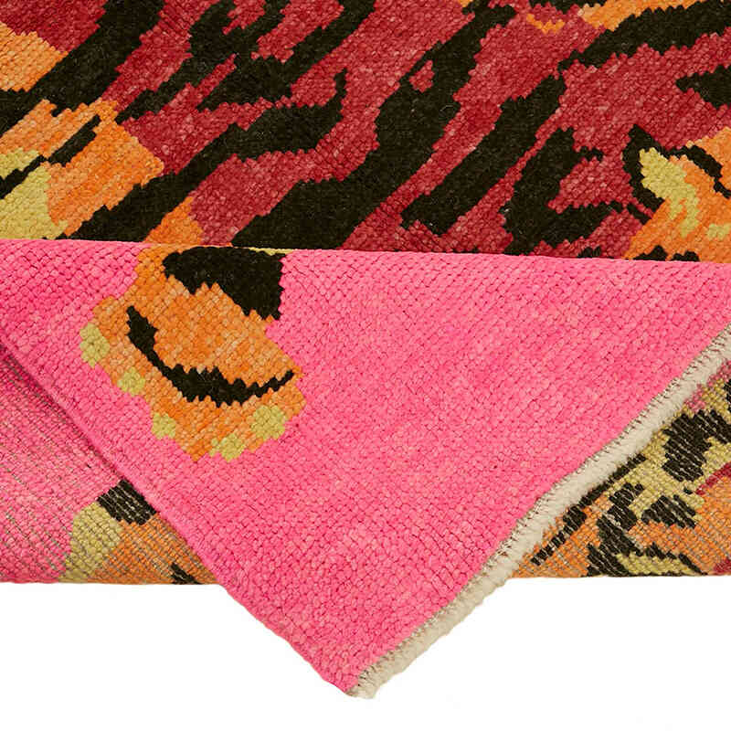 New Hand-Knotted Tiger Rug - 4' 2" x 5' 10" (50" x 70") - K0079202