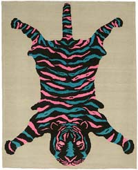 Yeni Kaplan Desenli Halı - 251 cm x 310 cm